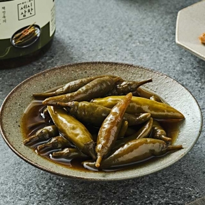 사나래식품,채성옥 청양고추 장아찌 500g